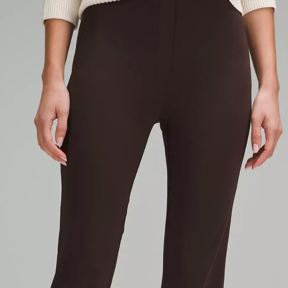 Lululemon Smooth Fit Pull-On High-Rise Pant Espresso Size 6